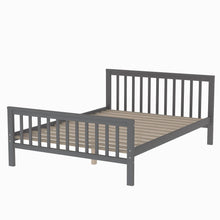 Load image into Gallery viewer, Euroco Wood Stairway Twin Loft Bed with Full Platform and Drawer